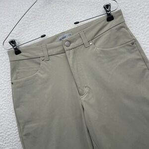 VRST Limitless Pants Mens 30x29 (Tag 30x30) Beige Performance Stretch Tapered